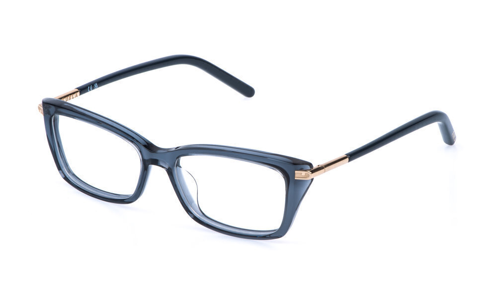 FURLA OPTICAL VFUA01 Eyeglasses TRANSP. GREY (0840) 53mm